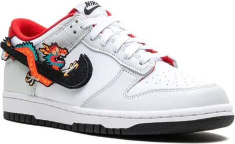 Nike Kids Dunk Low "Year Of The Dragon" sneakers Wit