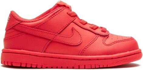 Nike Kids "Dunk TDE Low Track Red sneakers " Rood