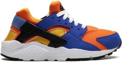 Nike Kids "Huarache Run Hyper Royal Yellow Oker sneakers" Oranje