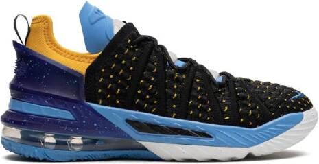 Nike Kids "LeBron 18 Minneapolis Lakers sneakers" Zwart