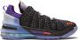 Nike Kids LeBron 18 sneakers Zwart - Thumbnail 2