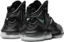 Nike Kids LeBron 19 "Black Green Glow" sneakers Zwart - Thumbnail 3