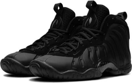 Nike Kids Little Posite One GS "Triple Black" sneakers Zwart