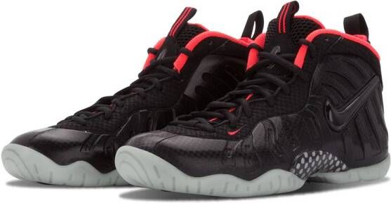 Nike Kids Little Posite Pro sneakers Zwart