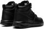 Nike Kids " oa leren Triple Black laarzen" Zwart - Thumbnail 3