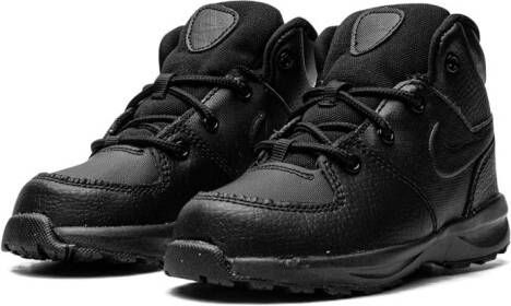 Nike Kids "Manoa leren Triple Black laarzen " Zwart