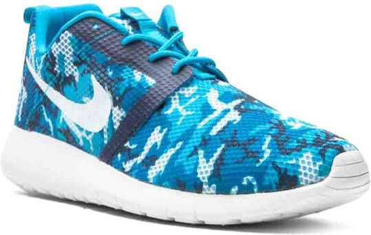 Nike Kids Roshe One Flight Weight low-top sneakers Blauw