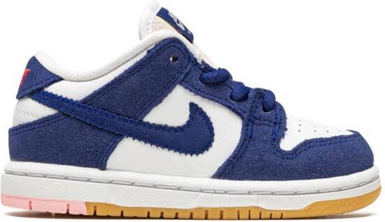 Nike Kids SB Dunk Low sneakers Blauw