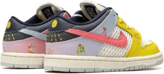 Nike Kids "SB Dunk Low Be True sneakers" Wit