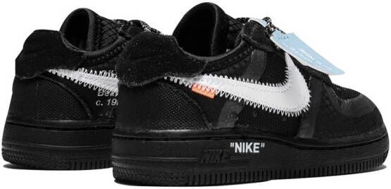 Nike Kids The 10: Nike Air Force 1 sneakers Zwart