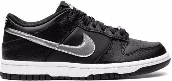 Nike Kids x NBA Dunk Low sneakers Zwart