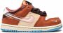 Nike Kids "x Social Status Dunk Mid Chocolate Milk sneakers" Roze - Thumbnail 2