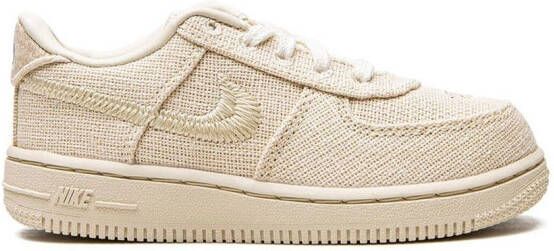 Nike Kids x Stussy Air Force 1 low-top sneakers Beige