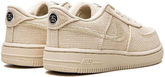 Nike Kids x Stussy Air Force 1 low-top sneakers Beige