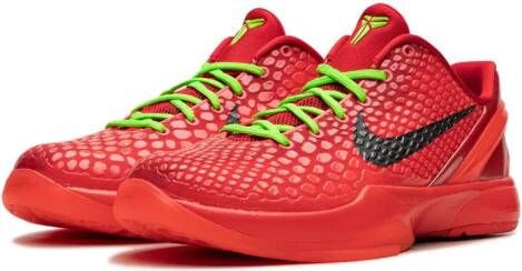 Nike Kids Zoom Kobe 6 Protro "Reverse Grinch" sneakers Rood