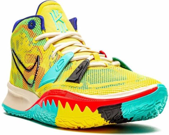 Nike Kyrie 7 high-top sneakers Geel