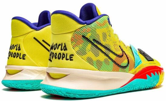 Nike Kyrie 7 high-top sneakers Geel