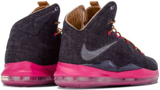 Nike Lebron 10 EXT Denim QS sneakers Blauw