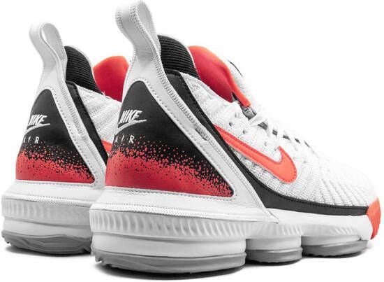 Nike LeBron 16 'Hot Lava' high-top sneakers Wit