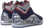 Nike LeBron 17 FP 'Graffiti Remix' sneakers Blauw - Thumbnail 3