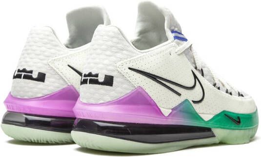 Nike "LeBron 17 Glow-In-The-Dark sneakers" Wit