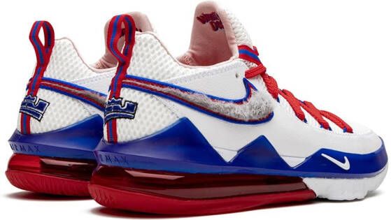 Nike LeBron 17 low-top sneakers Wit