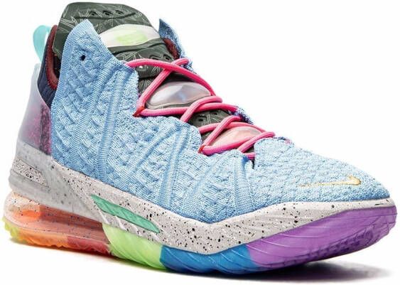 Nike LeBron 18 'Best Of 1-9' sneakers Blauw