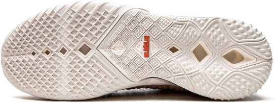 Nike Lebron 18 sneakers met dierenprint Beige