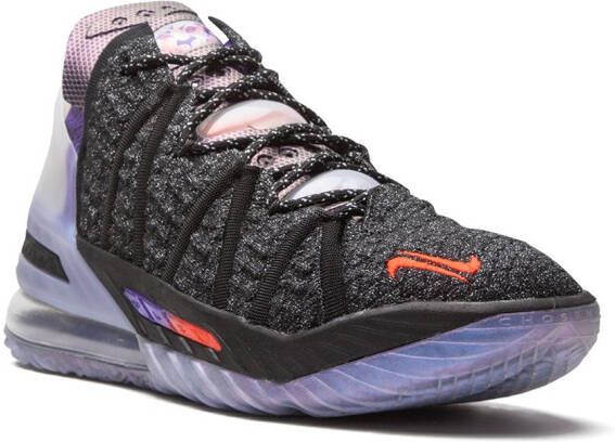 Nike LeBron 18 sneakers Zwart