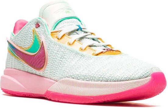 Nike LeBron 20 low-top sneakers Wit