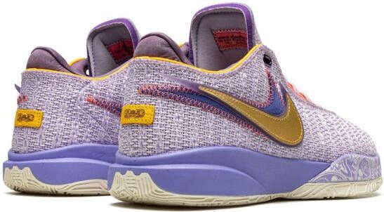 Nike LeBron 20 'Violet Frost' sneakers Paars