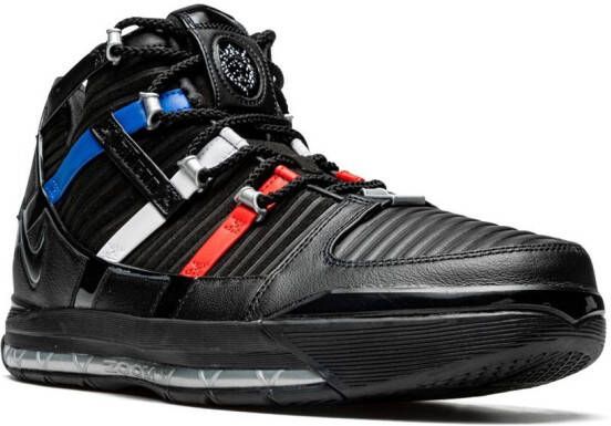 Nike "Lebron 3 Black University sneakers" Zwart