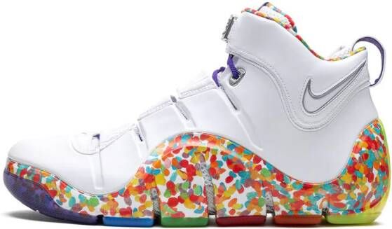 Nike LeBron 4 "Fruity Pebbles" sneakers Wit