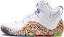 Nike LeBron 4 "Fruity Pebbles" sneakers Wit - Thumbnail 5