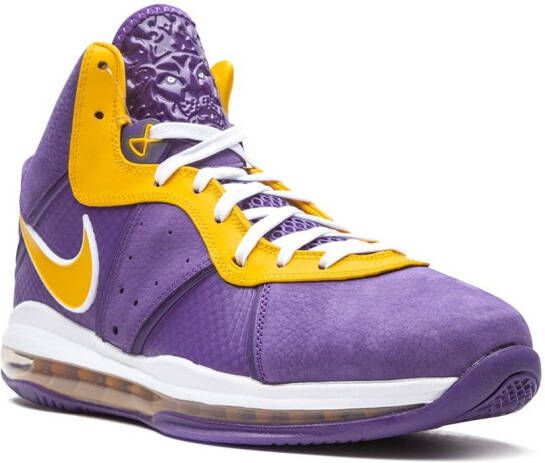 Nike LeBron 8 Lakers sneakers Paars