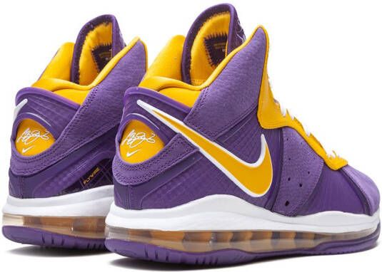 Nike LeBron 8 Lakers sneakers Paars