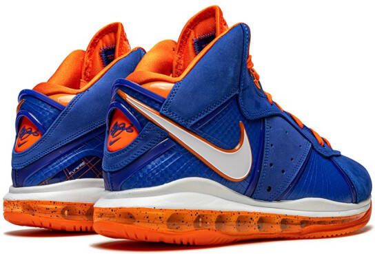 Nike LeBron 8 QS high-top sneakers Blauw