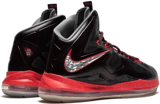 Nike Lebron X+ high-top sneakers Zwart