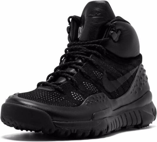 Nike Lupinek Flyknit sneaker laarzen Zwart