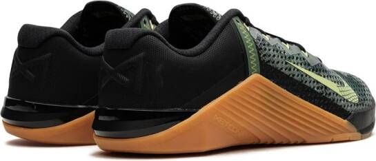 Nike Metcon 6 "Limelight" sneakers Zwart