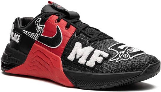 Nike "Metcon 8 MF Mat Fraser Black Red sneakers" Zwart