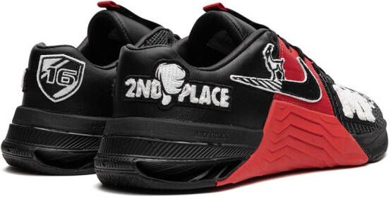 Nike "Metcon 8 MF Mat Fraser Black Red sneakers" Zwart