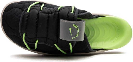 Nike "Air More Uptempo OG Black White slippers" Zwart - Foto 13