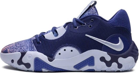 Nike "PG 6 Blue Paisley sneakers" Zwart