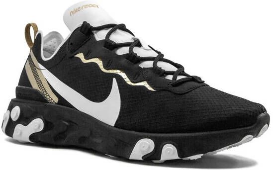 Nike React Element 55 SE sneakers Zwart