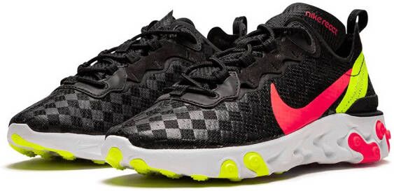 Nike React Element 55 sneakers Zwart