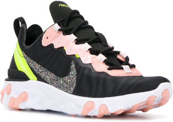 Nike React Element 55 sneakers Zwart