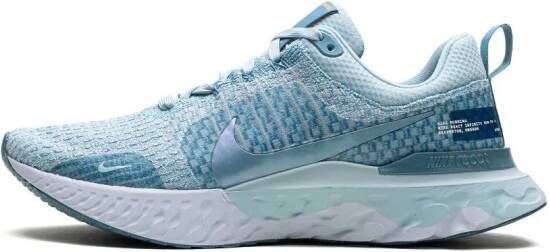 Nike React Infinity Run FK 3 "Ocean Bliss" sneakers Blauw