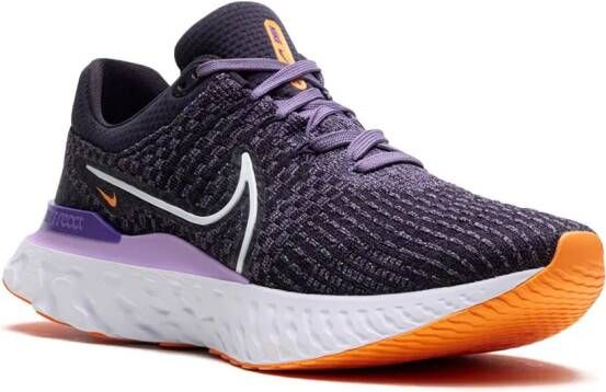 Nike React Infinity Run Flyknit 3 "Cave Purple" sneakers Paars