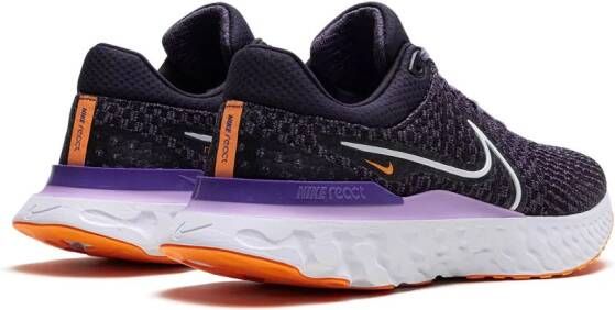 Nike React Infinity Run Flyknit 3 "Cave Purple" sneakers Paars